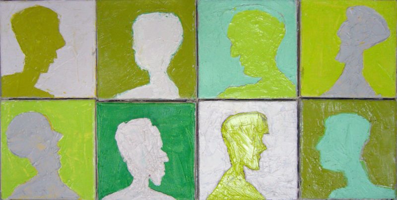 profiel: 8 levens groen, 80 x 40 cm, Amsterdam