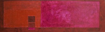 Colorfield schilderij: Gedeeld Beeld